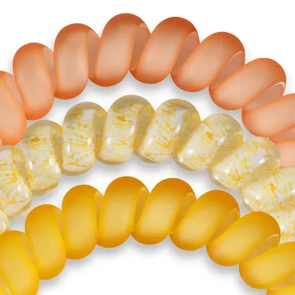 Spiral Hair Coils | Large | Summer Solstice Hair Ties - Picture 3 of 6